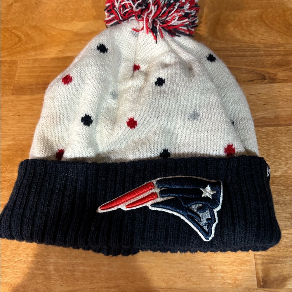 47 Brand Kids' Patriots Beanie - Navy, White, and Red - one size never worn